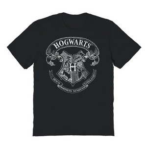 Harry Potter Men's Draco Dormiens Nunquam Titillandus Short Sleeve Graphic Cotton T-Shirt - 1 of 3