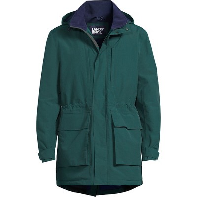 Lands' End Men's Squall Insulated Waterproof Winter Parka - Small