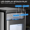 ZAFRO Nugget Ice Maker Countertop - 44LB/Day, Self-Cleaning Portable Ice Machine with LED Display, 10-15 Minute Fast Ice Making for Home/Office/Bar - 2 of 4
