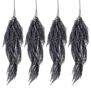 Unique Bargains Artificial Hanging Plants Fake Ferns Hanging Vines for Home Garden - 1 of 4