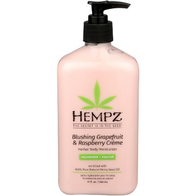 Photo 1 of ***ONLY ONE***

Hempz Lotion Blushing Grapefruit and Raspberry -  Case of 3 - 17 fl oz