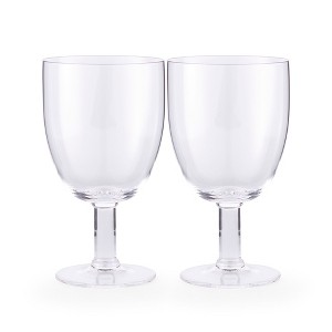 Spode Kit Kemp 11.8oz Wineglasses, Set of 2, Soda Lime Glass, Dishwasher Safe, For Tea, Liquor, Juice, Cocktail, Whiskey - 1 of 4