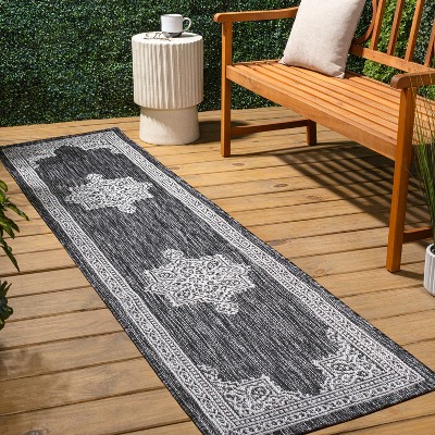 JONATHAN Y Arden Vintage Casual Medallion Indoor/Outdoor Area Rug