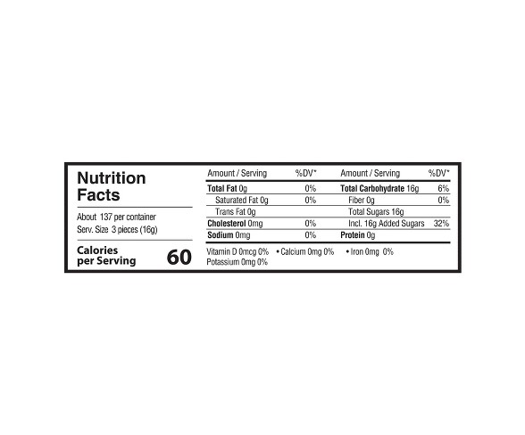 Quality Candy Soft Peppermint Puffs Candies - 80oz