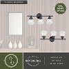 VAXCEL Huntley Bronze Farmhouse Schoolhouse Bathroom Vanity Fixture - 4 of 4