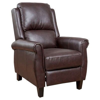 Dark burgundy recliner hot sale