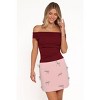 Effie Embellished Bow Mini Skirt - 2 of 4
