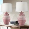 John Timberland Sierra 30" Tall Jug Large Southwest Farmhouse Rustic Western End Table Lamps Set of 2 Brown Living Room Bedroom Bedside Nightstand - 2 of 4