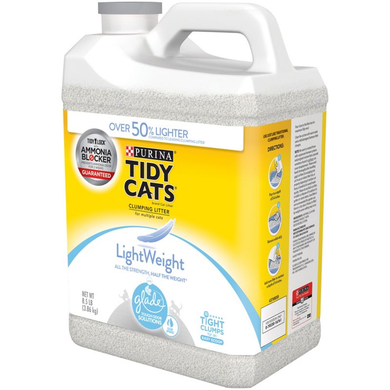 Purina Tidy Cats Lightweight Clumping Cat Litter with Glade Tough Odor Solutions, 6 of 8