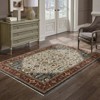 Arya Bordered Persian Indoor Area Rug Red - Captiv8e Designs - 2 of 4