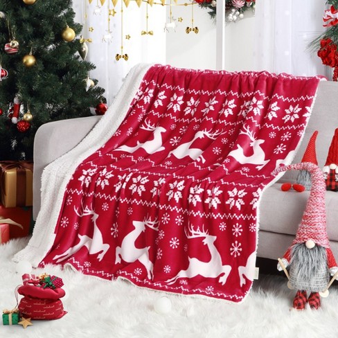 Christmas throw for online sofa