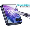 Nakedcellphone Screen Protector for Motorola RAZR ULTRA 2025, RAZR PLUS 2024/2025 Flip Phone - Clear Tempered Glass - Twin Pack - 3 of 4