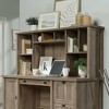 Costa HomeOffice Computer Hutch for Desk Washed Walnut - Sauder: Cubbyhole Storage, MDF Frame - image 2 of 4