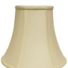 Vynxaria Slant Bell Softback Lampshades, 8"x16"x12" Egg with Washer Fitter - 3 of 4