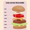Topteng Hamburger Play Food Set -  30pc - 4 of 4