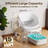 Cumrige Self Cleaning Litter Box,Open Top Automatic Litter Box with App Control for Multiple Cats,Safety Sensors Protection - 2 of 4