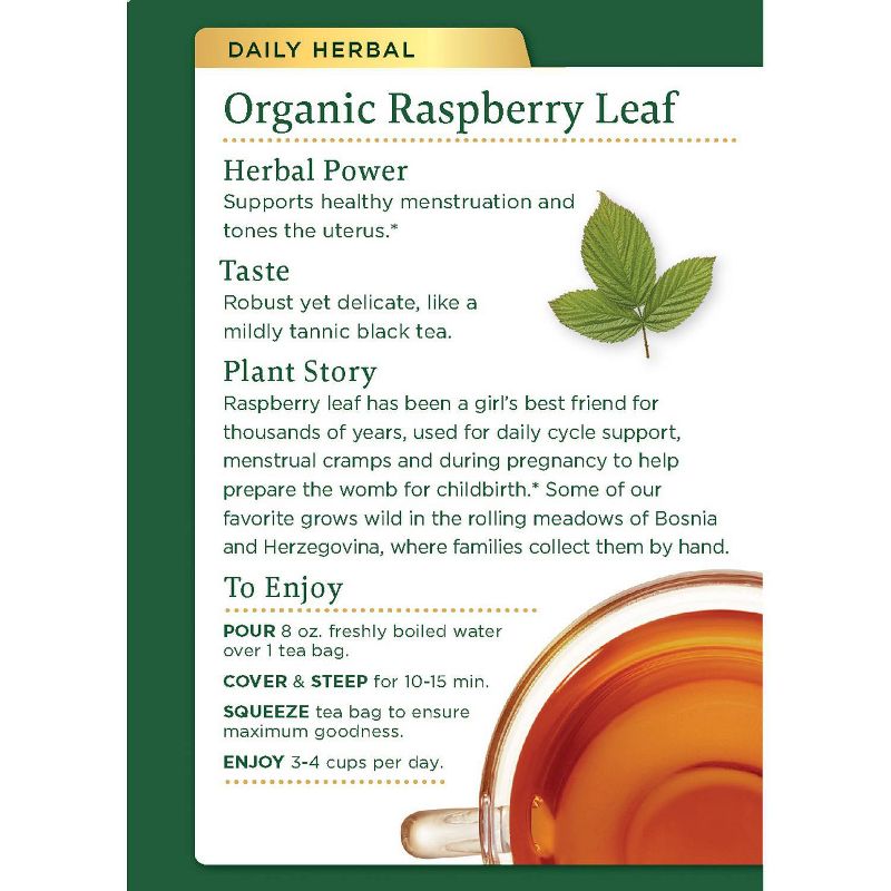Traditional Medicinals Raspberry Leaf - 16ct, 4 of 6
