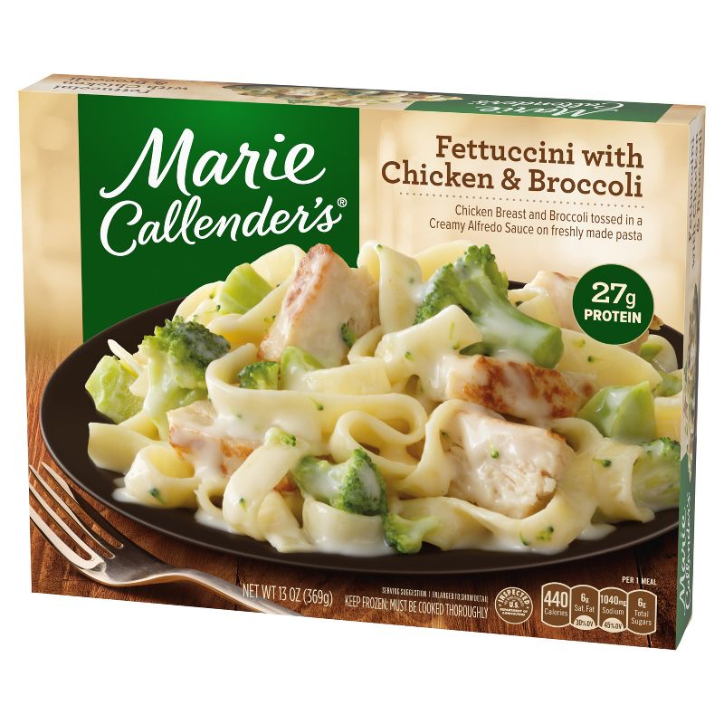 Marie Callender&#39;s Frozen Fettucini with Chicken &#38; Broccoli - 13.1oz, 4 of 5