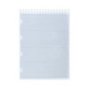 HG Art Concepts Painters Color Diary Swatch Card Protector Sleeves - Pack of 2, Size 24, 4 Card Pockets Per Sleeve, Clear Polypropylene, Fit Size 24 - 2 of 4