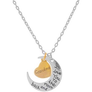 Heart Pendant Necklace for Grandma - Jewelry Gift from Grandkids, Birthday & Christmas Gift - 1 of 4