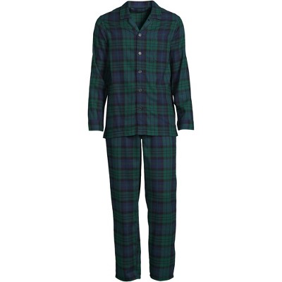Lands' End Men's Flannel Pajama Set