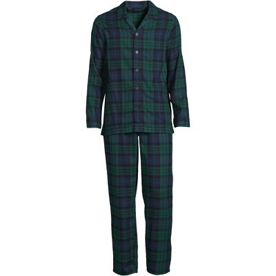 Men's Big & Tall Micro Flannel Jogger Pants + Henley T-shirt Pajama Set 2pc  - Goodfellow & Co™ Green 5xl : Target