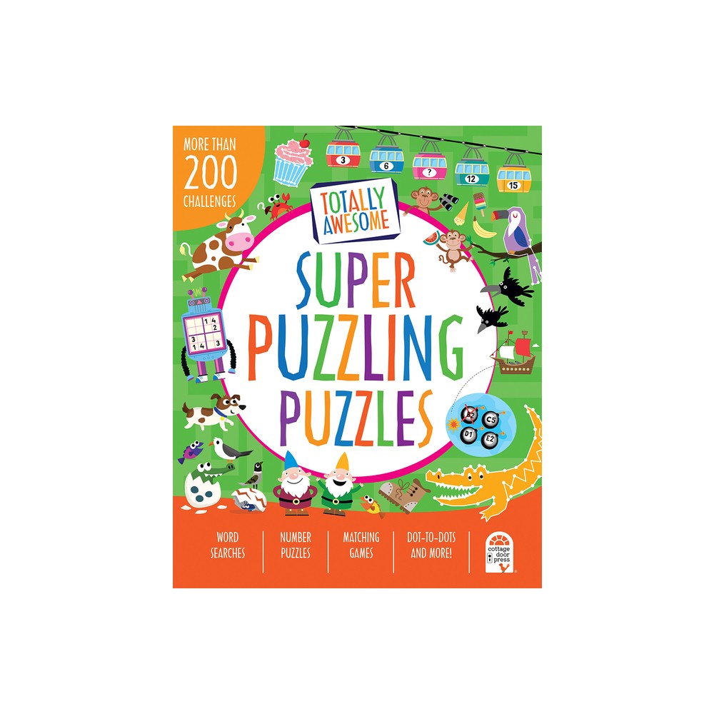 Totally Awesome Super Puzzling Puzzles - by Parragon Books & Susan Fairbrother (Paperback)