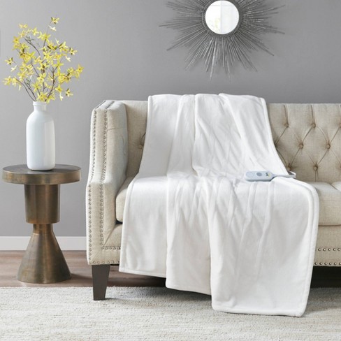 Electric throw blanket online target