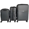 IZOD Regina Expandable ABS Hard shell Lightweight 360 Dual Spinning Wheels and Combo Lock 3-Piece Luggage Set - 4 of 4
