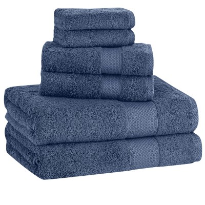 Towels Beyond Set Of Six Luxury Madison Classic Turkish Towels, 2 Of Each,  30x54 Bath, 16x28 Hand, 12x13 Washcloth - Beige : Target