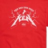 Men's - Barbie - Country Metal Ken Short Sleeve Graphic T-Shirt - 2 of 4