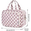Narwey Full Size Travel Toiletry Bag for Traveling Women, Large Wide-open Cosmetic Makeup Bag - 4 of 4