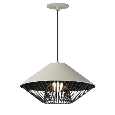 ET2 Lighting Phoenix 1 - Light Pendant in  Gray/Black