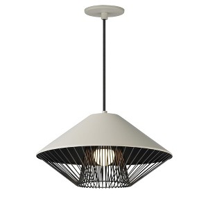 ET2 Lighting Phoenix 1 - Light Pendant in  Gray/Black - 1 of 3