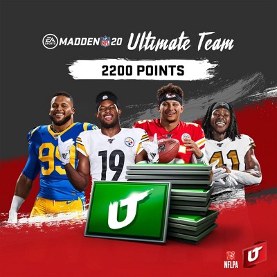 Madden NFL 20: 2200 Madden Ultimate Team Points - PlayStation 4 (Digital)