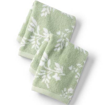 Lands' End Cotton Jacquard Towel Set