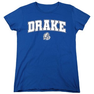Women's Drake University Arch Logo T-Shirt - 1 of 4