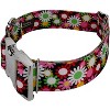 Country Brook Petz 1 1/2 Inch Premium Dog Collar - Floral Collection - 2 of 4