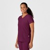 Wink W123 Women's Y-Neck Wrap Scrub Top - 3 of 4