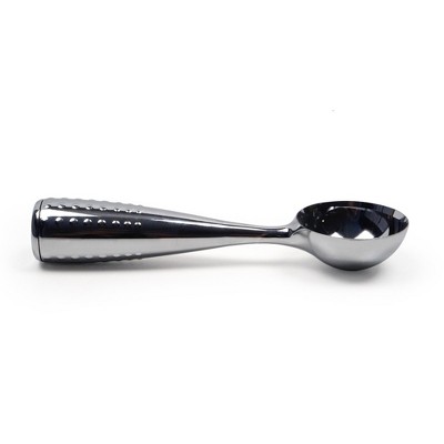 Vintage Chrome Ice Cream Scoop with Ergonomic Handle