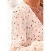 Women's Floral Print V-Neck Dress - LASCANA - 4 of 4