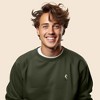 Dalix Lightning (Glow in the Dark) Embroidered Crewneck Fleece Sweatshirt Pullover Mens - 3 of 4