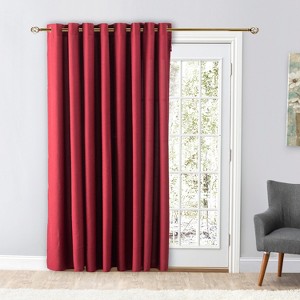 Glasgow Grommet Patio Panel w/Wand - 1 of 2