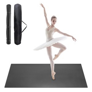 6 x 4 ft Dance Floor,Portable Dance Floor Mat,PVC Non-Slip Exercise ...