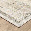 Oriental Weavers Windham WIN05 Grey / Gold Indoor Area Rug - 2'6" x 10' - 2 of 4