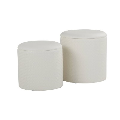 Maverick Nesting Ottoman Set - LumiSource