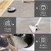Textured Area Rug, Washable and Stain Resistant, Contemporary Farmhouse Carpet, Low Pile Accent, Non-Slip Front Door Mat for Living Room - 3 of 4