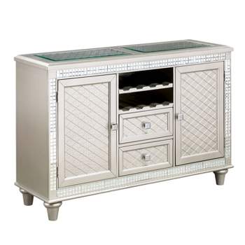 Jenra 2 Drawer Buffet Server Champagne - HOMES: Inside + Out