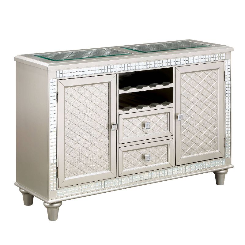 Jenra 2 Drawer Buffet Server Champagne - HOMES: Inside + Out, 1 of 7