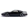1982 Pontiac Firebird Trans Am Black with Light K.I.T.T. "Knight Rider" (1982) TV Series 1/24 Diecast Model by Jada - 3 of 4